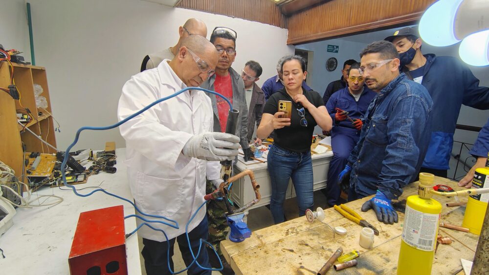 Prácticas de soldadura en CDK